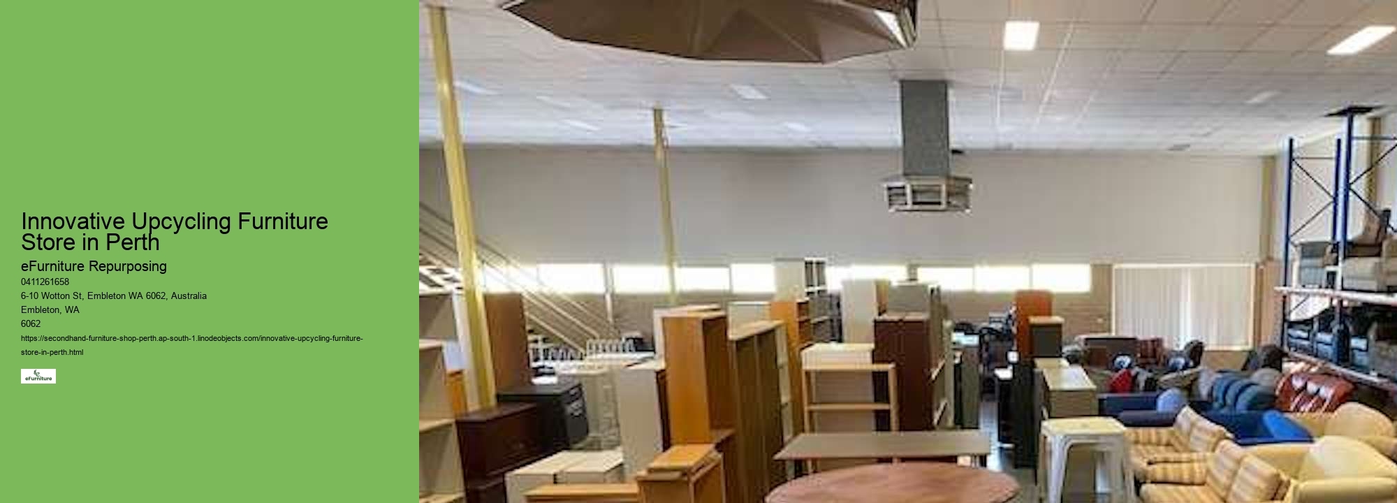 Recycled Chic Furniture in Perth